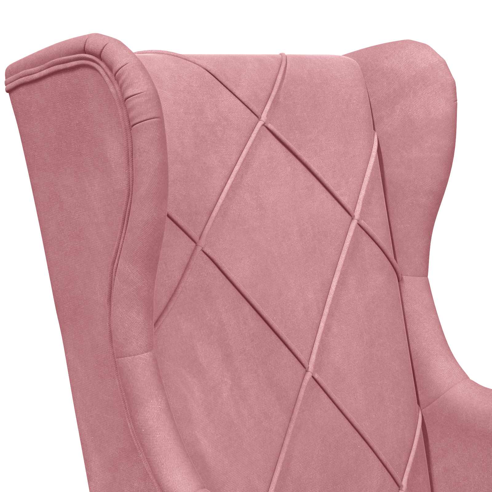 poltrona Rosa Velluto | homemem39