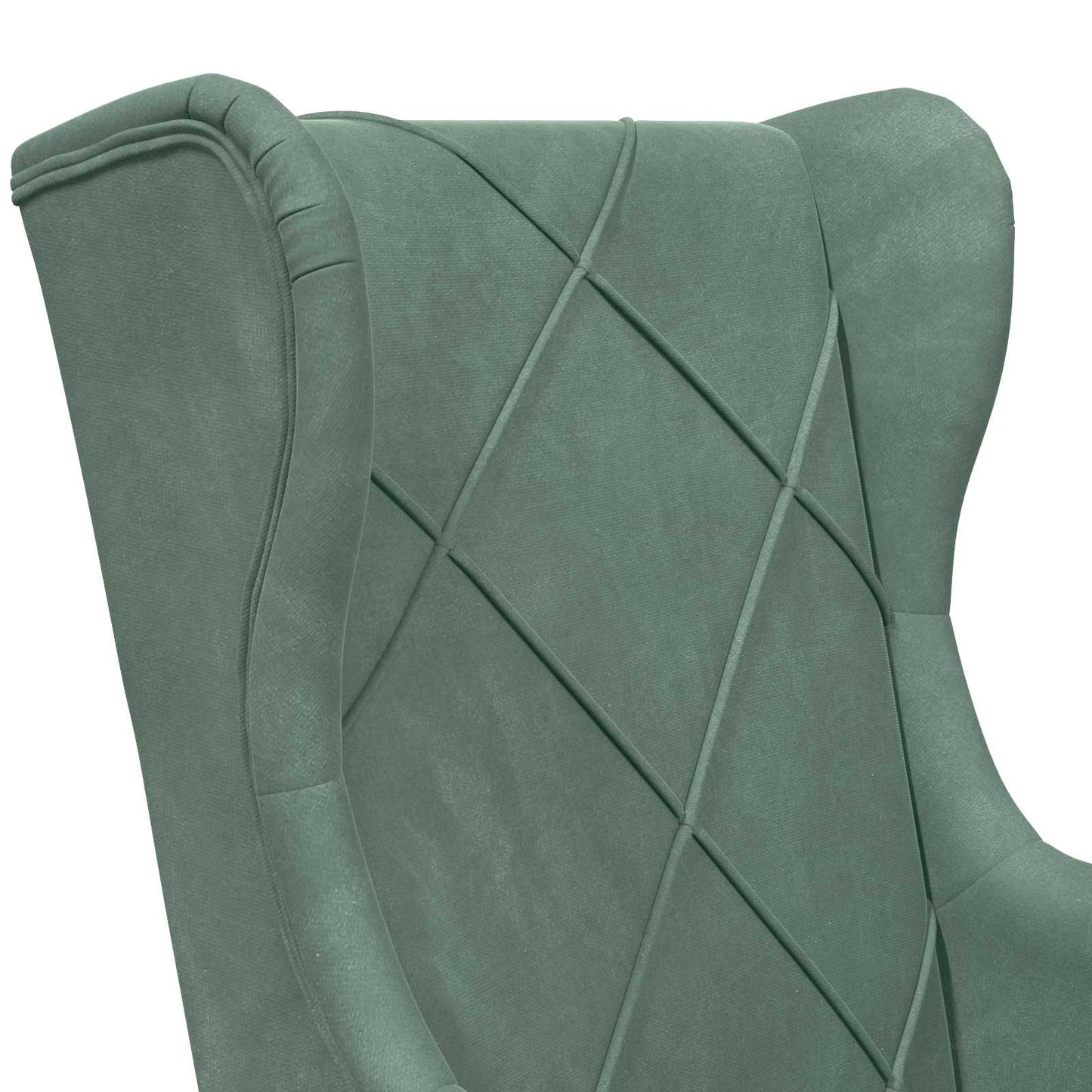 poltrona Verde Mare Velluto | homemem39