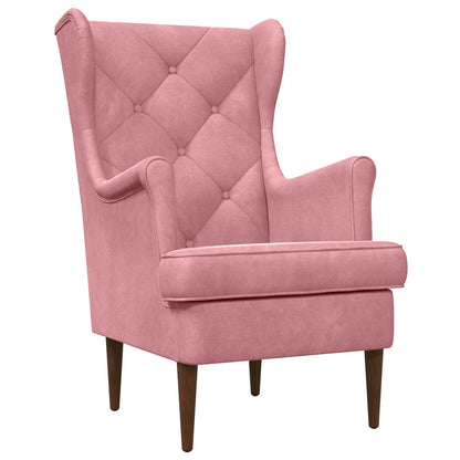 poltrona Rosa Velluto | homemem39