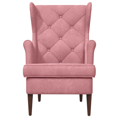 poltrona Rosa Velluto | homemem39