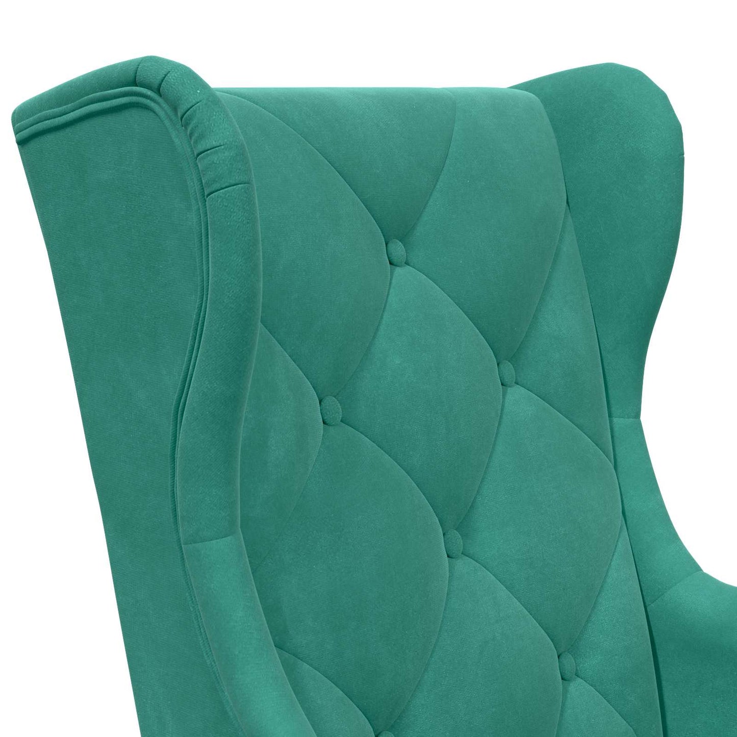 Poltrona Turchese Velluto