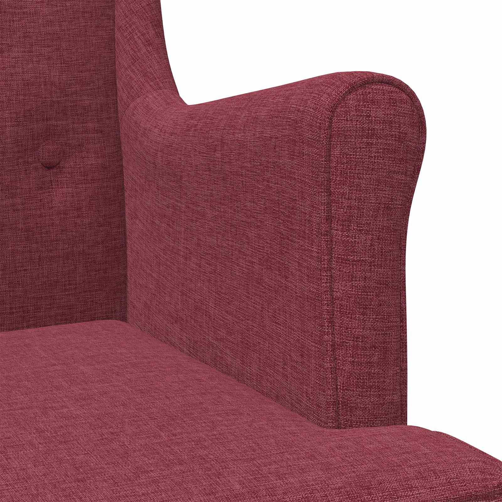 Poltrona Rosso Vino Tessuto | homemem39