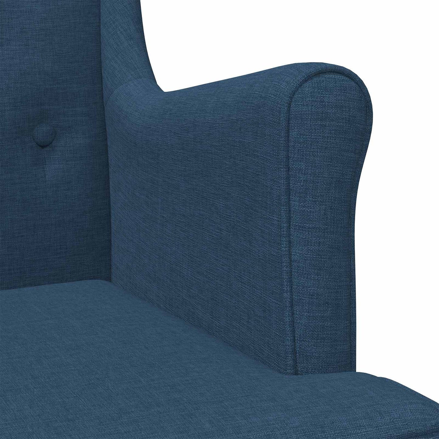 Poltrona Blu Tessuto
