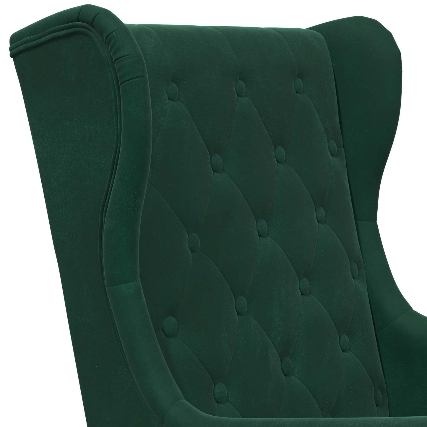 Poltrona Verde Scuro Velluto | homemem39