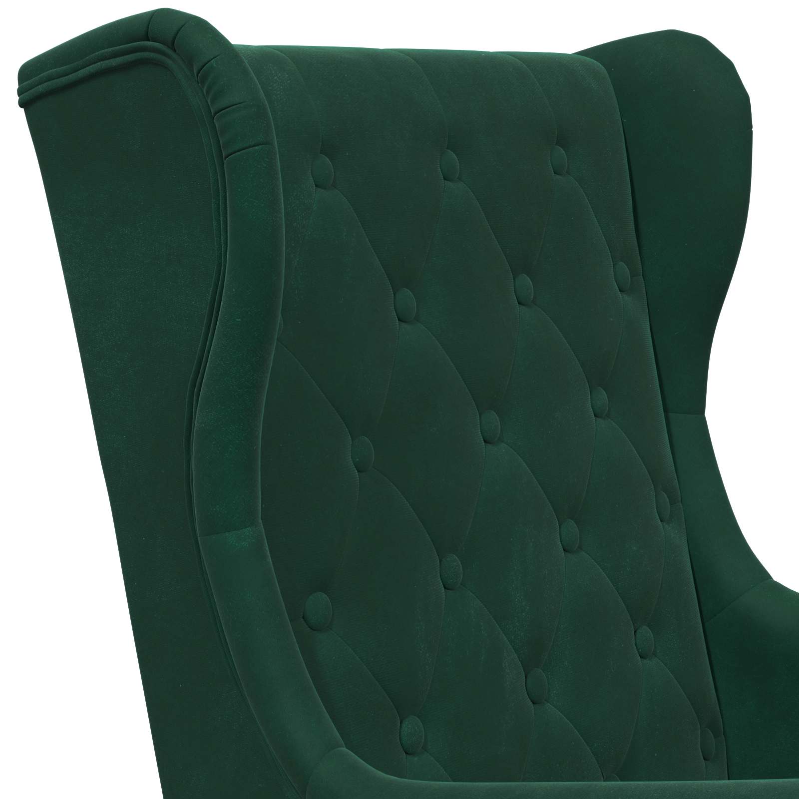 Poltrona Verde Scuro Velluto | homemem39