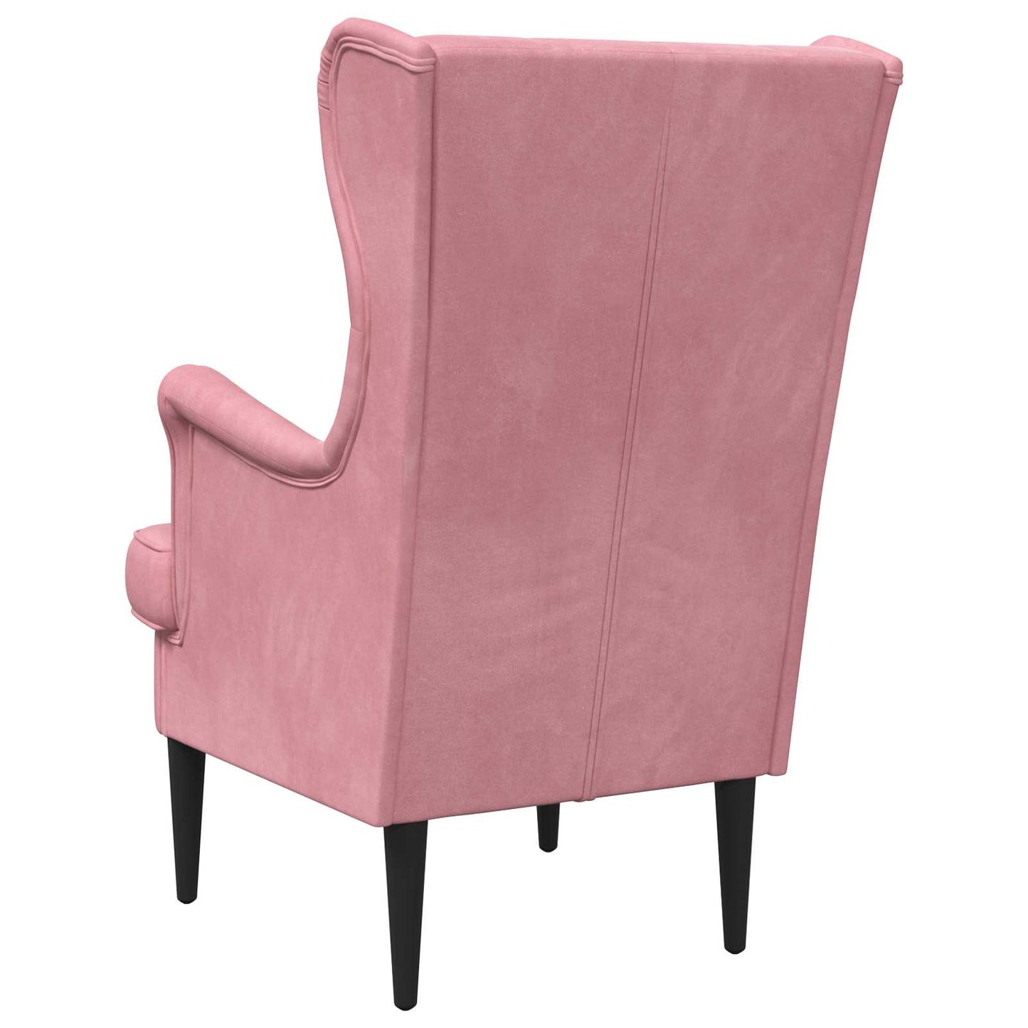 Poltrona Rosa Velluto