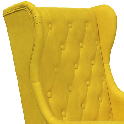 Poltrona Giallo Velluto | homemem39
