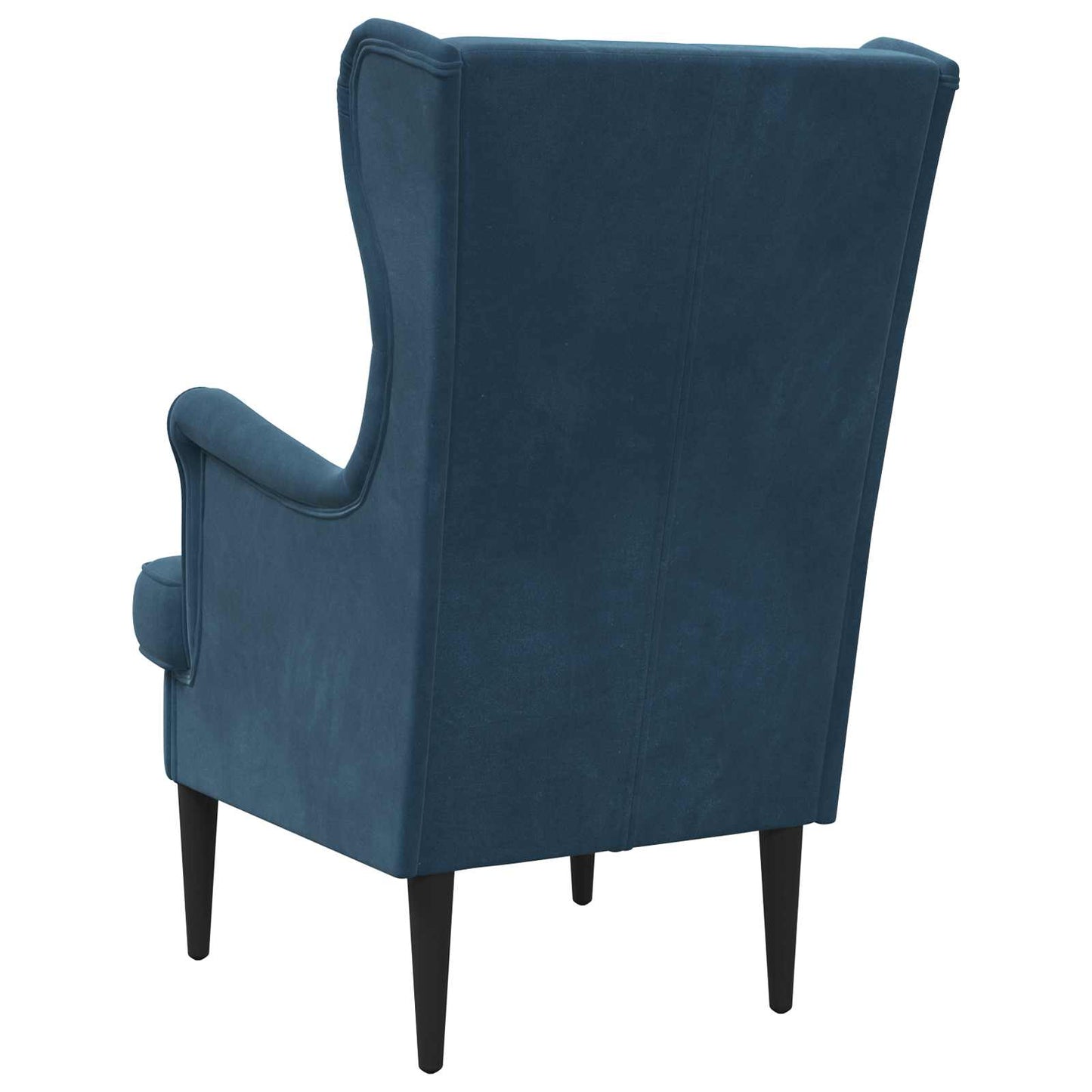 Poltrona Blu Velluto