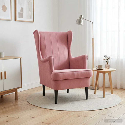 Poltrona Rosa Velluto