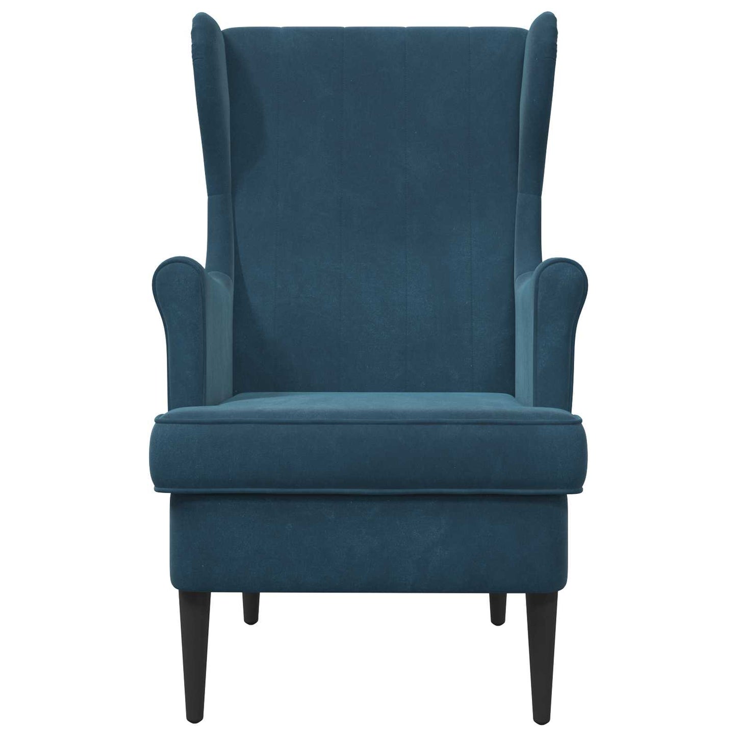 Poltrona Blu Velluto
