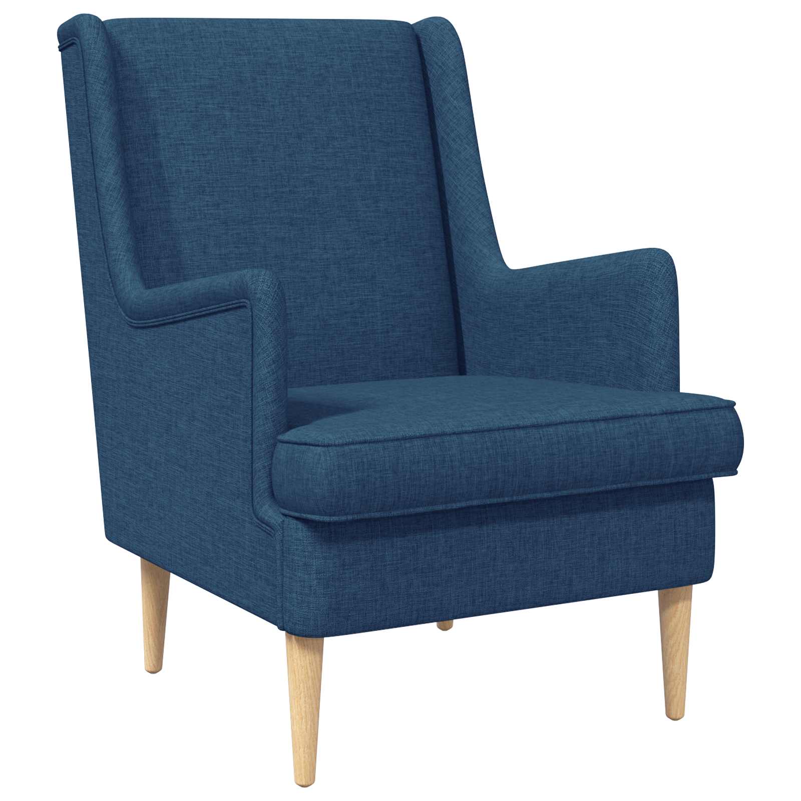 Poltrona Blu Tessuto | homemem39