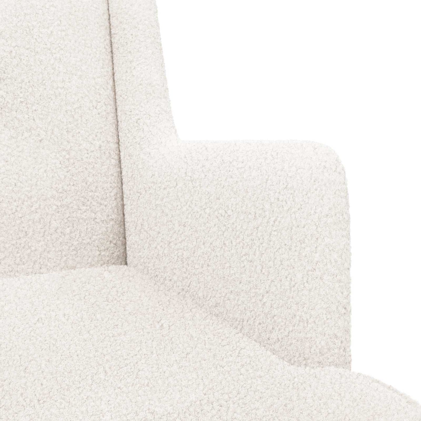 Poltrona Crema Bouclé