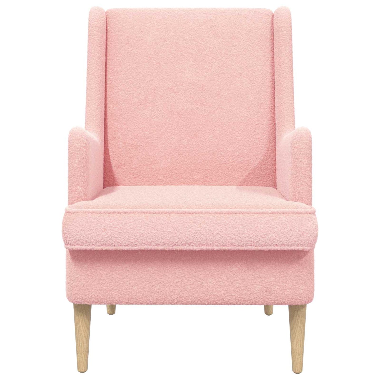 Poltrona Rosa Bouclé