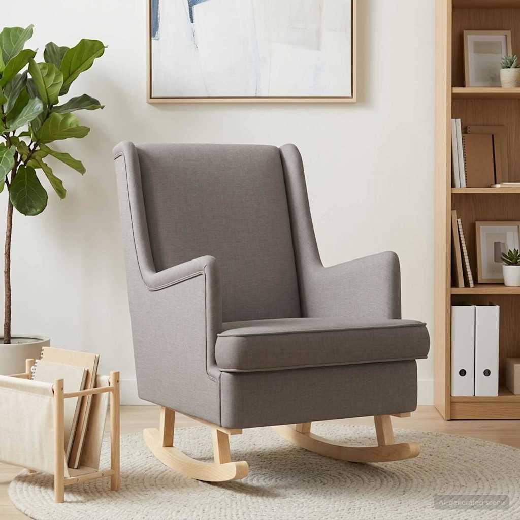 Sedia a dondolo Talpa 62 x 80 x 85 cm Tessuto | homemem39