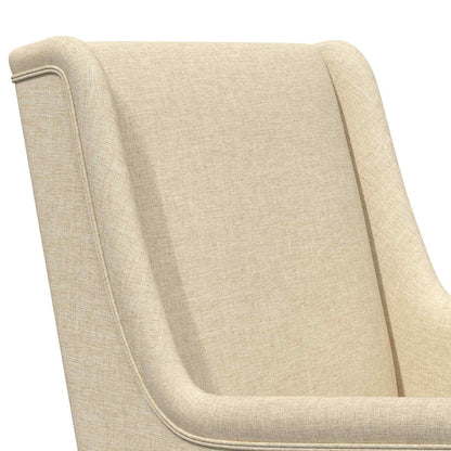 Sedia a dondolo Crema 62 x 80 x 85 cm Tessuto | homemem39