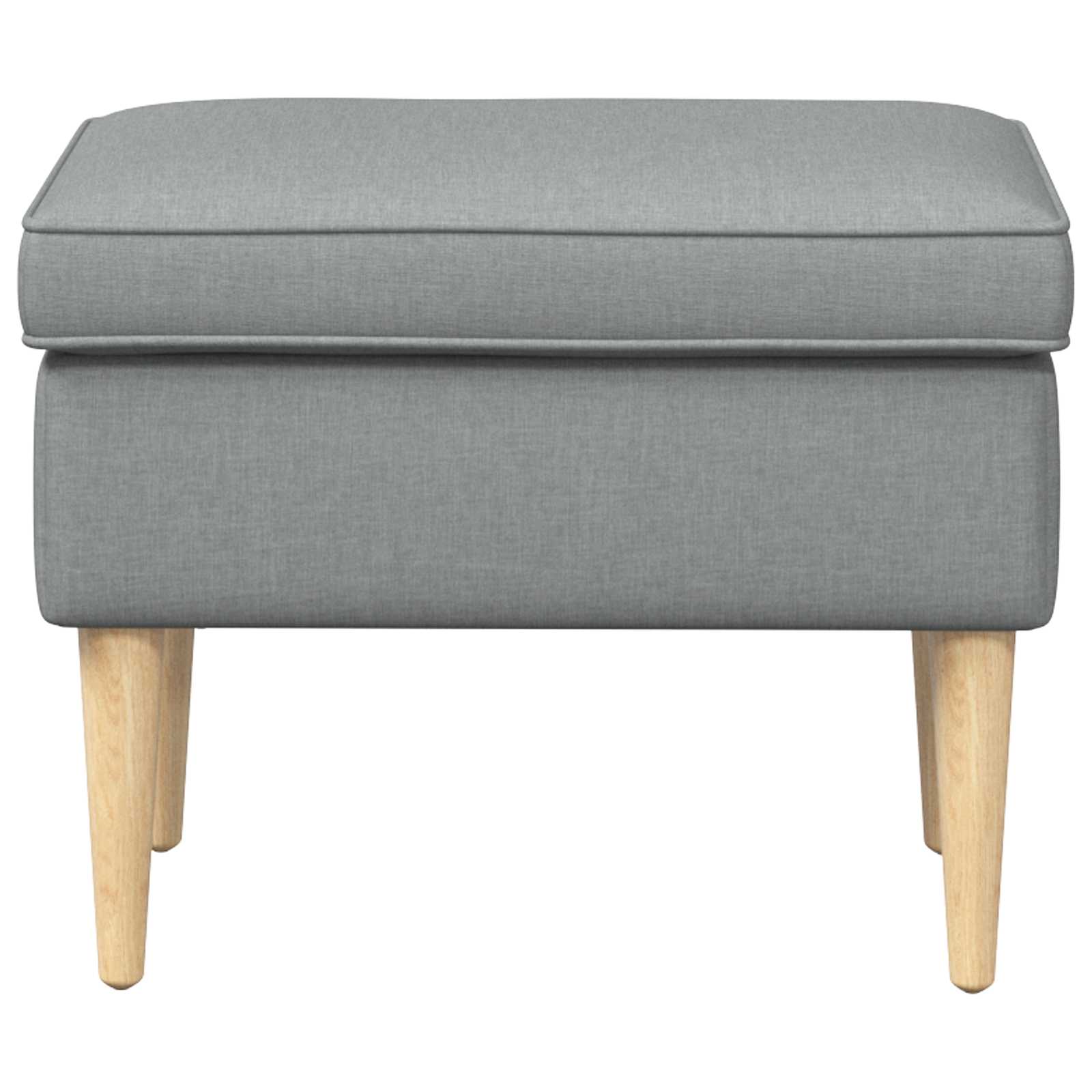 Poggiapiedi Grigio Chiaro 55 x 35 x 41 cm Poliestere | homemem39