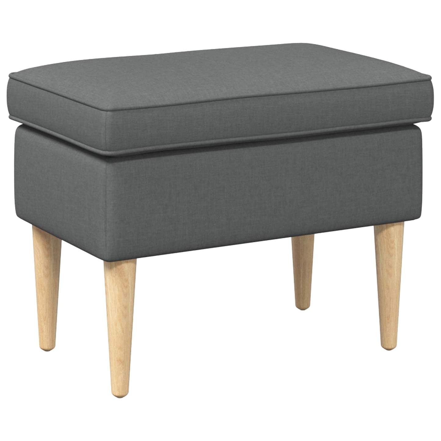 Poggiapiedi Grigio Scuro 55 x 35 x 41 cm | homemem39