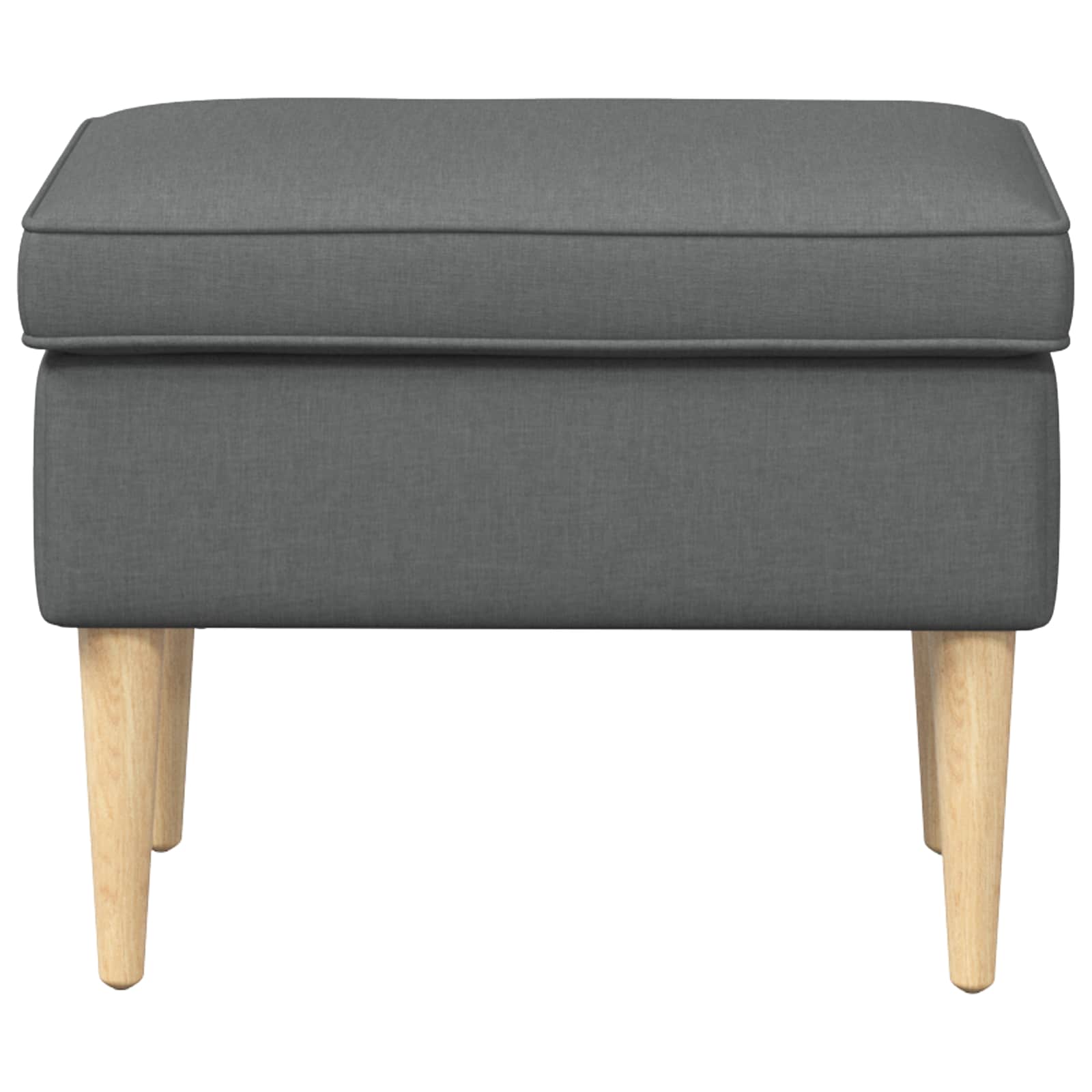 Poggiapiedi Grigio Scuro 55 x 35 x 41 cm | homemem39