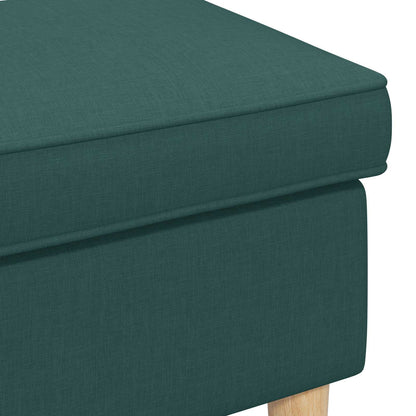 Poggiapiedi Verde Scuro 55 x 35 x 41 cm | homemem39