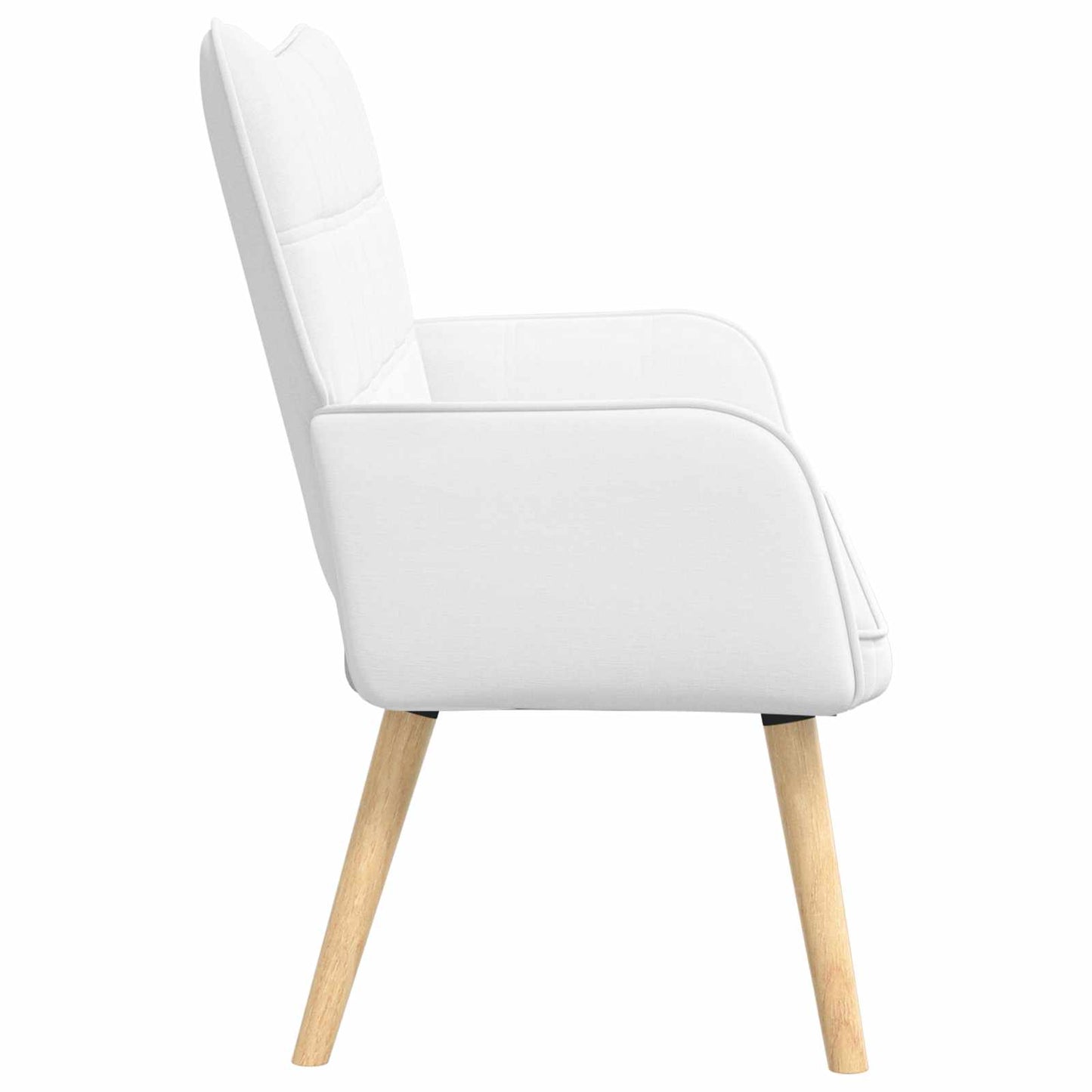 Sofa a Due Posti Bianco 115 x 61 x 87 cm Tessuto | homemem39