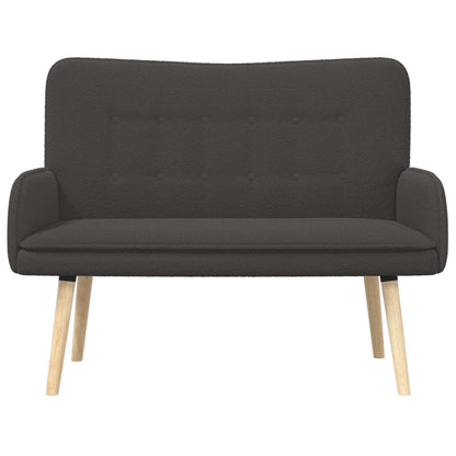 Divano a 2 Posti Grigio Scuro 115 x 61 x 87 cm Bouclé | homemem39