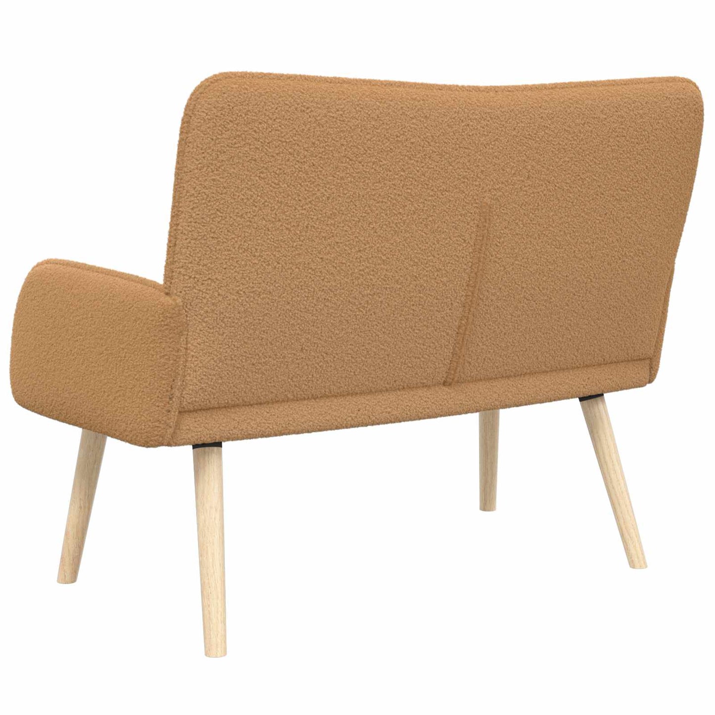 Divano a 2 Posti Beige 115 x 61 x 87 cm Bouclé | homemem39