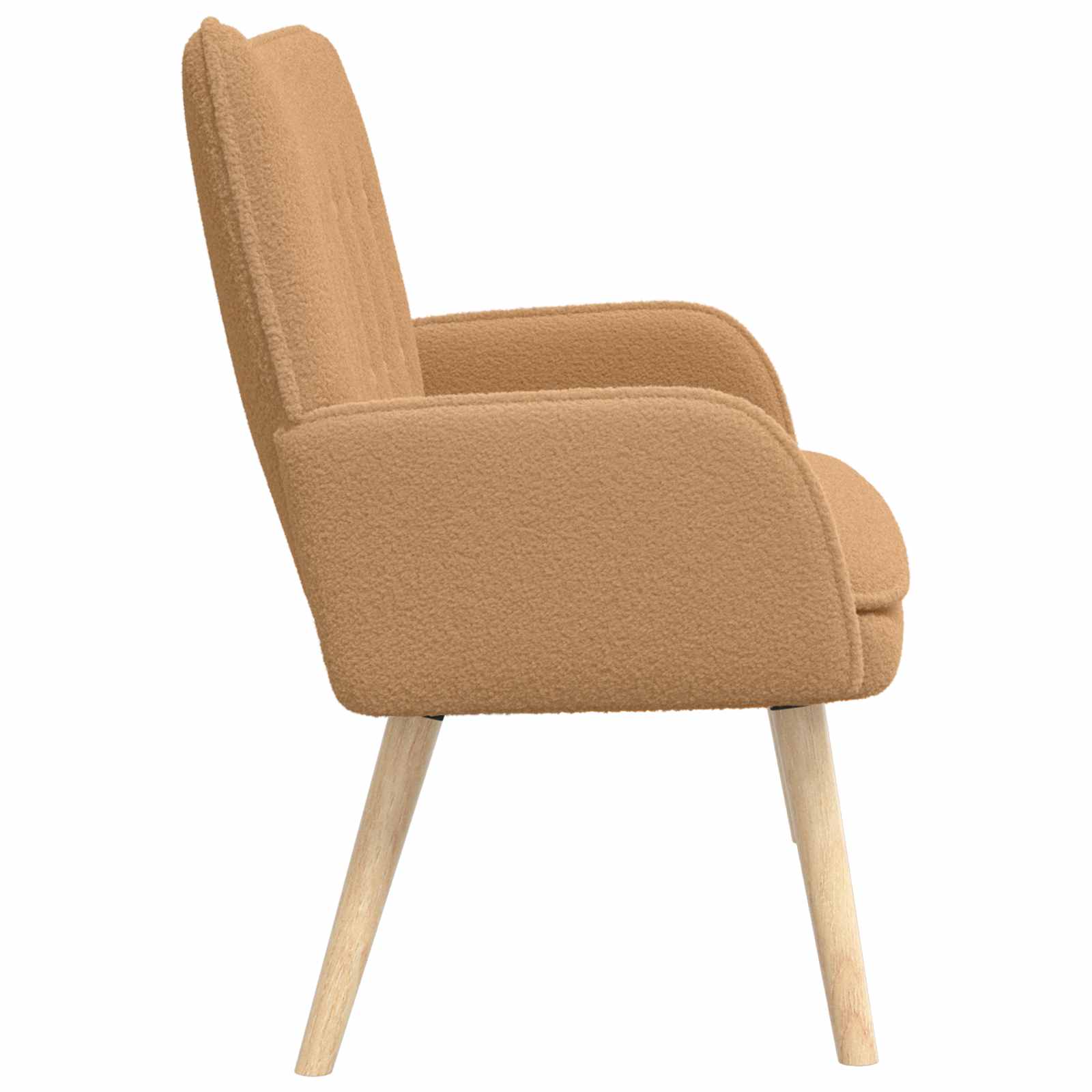 Divano a 2 Posti Beige 115 x 61 x 87 cm Bouclé | homemem39