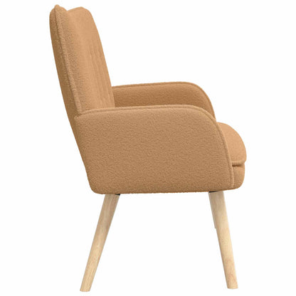 Divano a 2 Posti Beige 115 x 61 x 87 cm Bouclé | homemem39