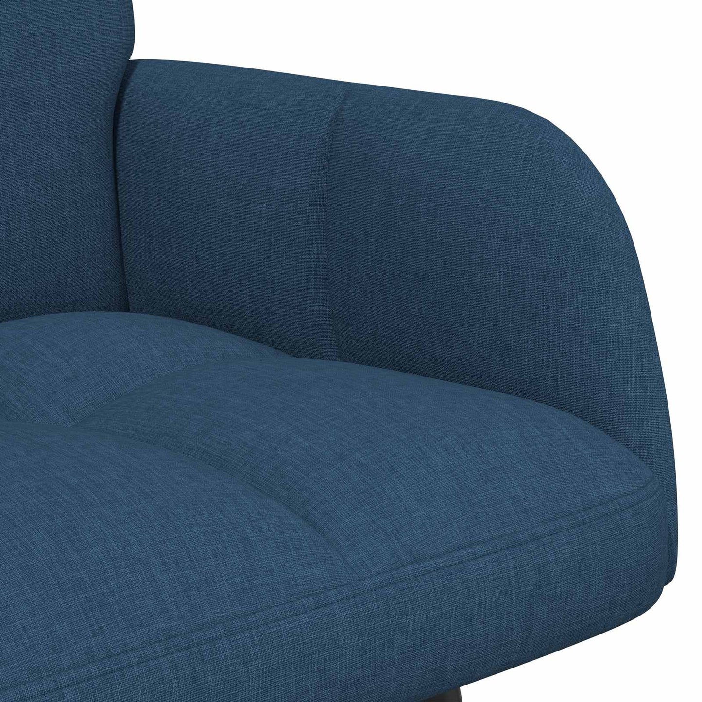 Sofa a Due Posti Blu 115 x 61 x 87 cm Tessuto | homemem39