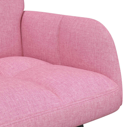 Sofa a Due Posti Rosa 115 x 61 x 87 cm Tessuto | homemem39