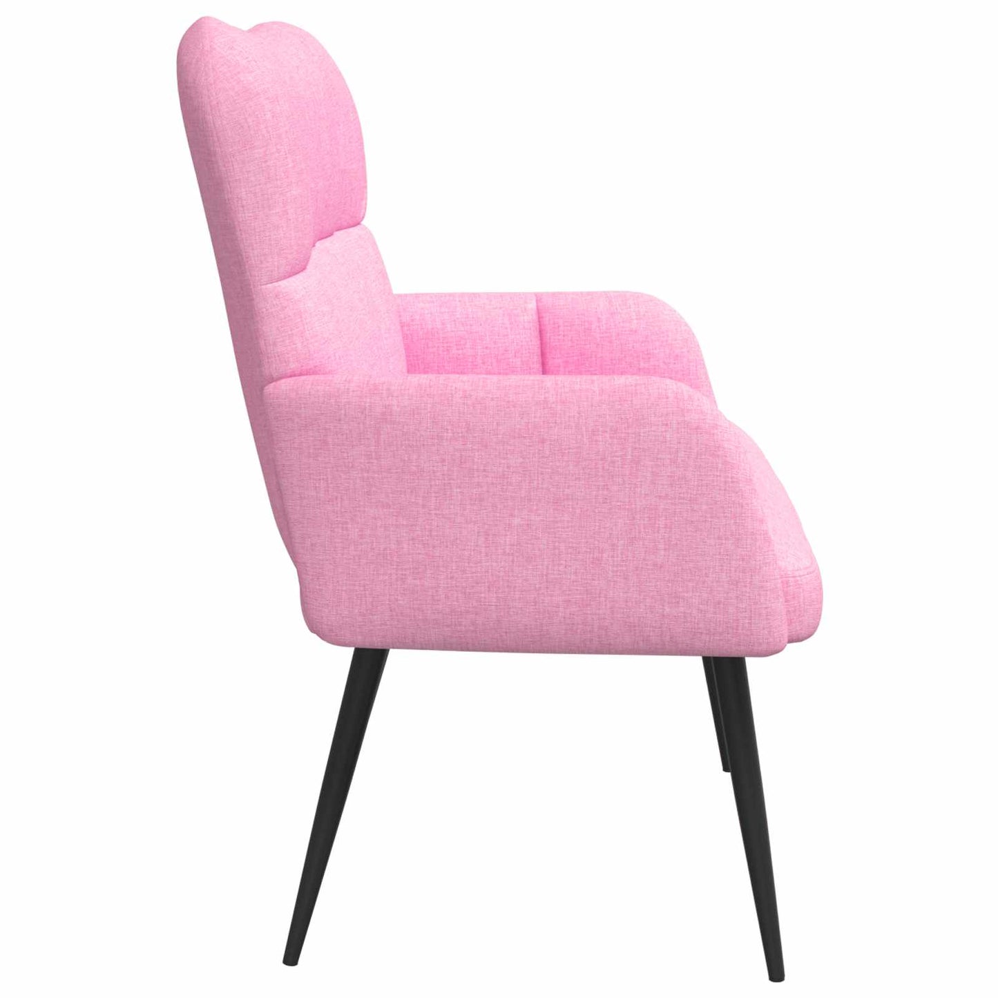 Sofa a Due Posti Rosa 115 x 61 x 87 cm Tessuto | homemem39