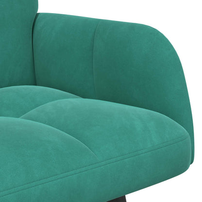 Sofa a Due Posti Turchese 115 x 61 x 87 cm Velluto | homemem39