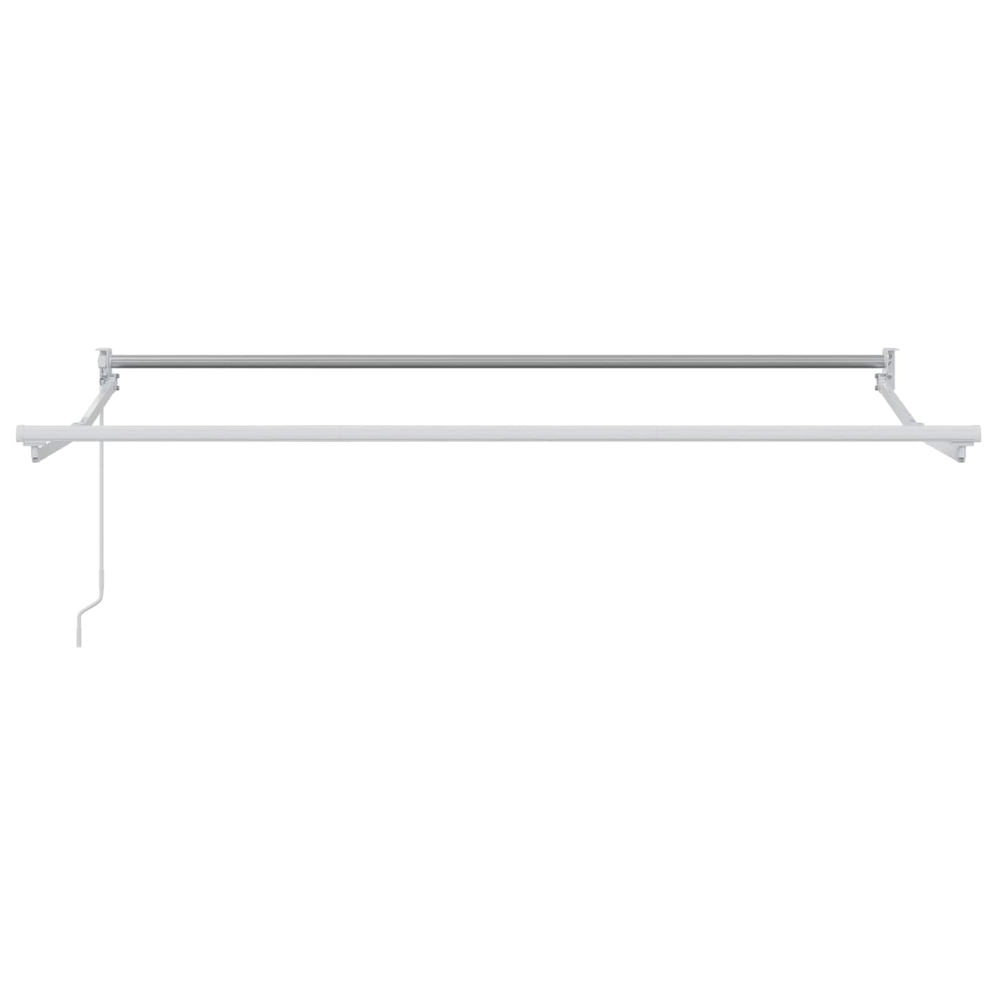 Tenda retrattile Giallo e Bianco 3 x 2 m | homemem39