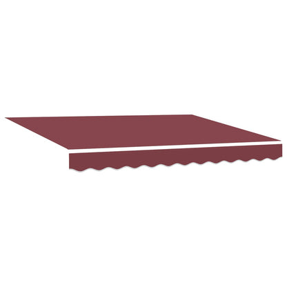 Tenda retrattile Borgogna 3 x 2 m 100% Poliestere e Alluminio | homemem39