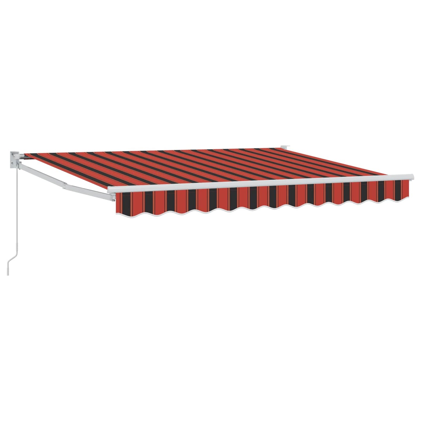 Tenda retrattile Arancione, Nero e Giallo 3,5 x 2 m | homemem39