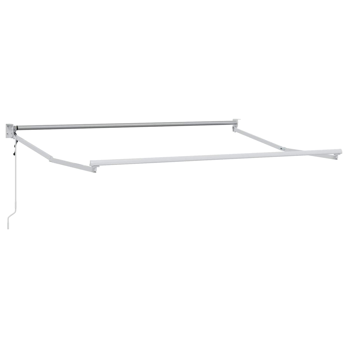Tenda retrattile Grigio Chiaro 2,5 x 2 m Poliestere e Metallo | homemem39