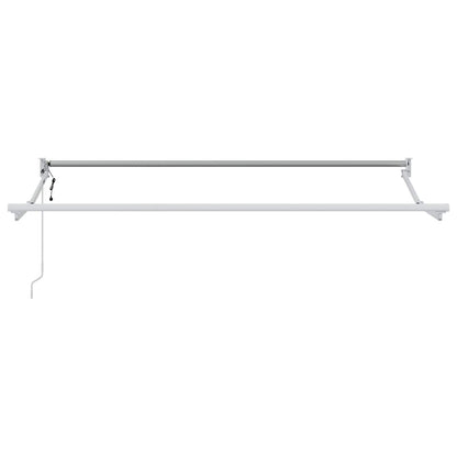 Tenda retrattile Giallo e Bianco 3 x 2 m Poliestere e Metallo | homemem39