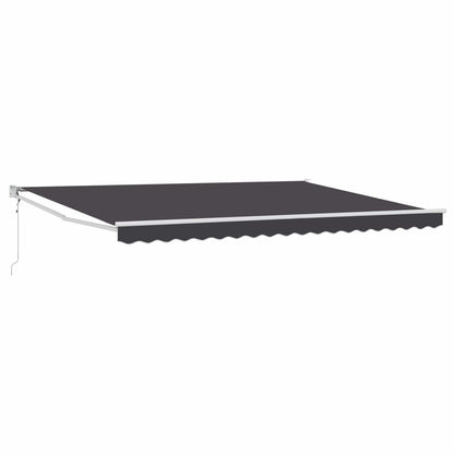 Tenda retrattile Antracite 4 x 2 m Poliestere e Metallo | homemem39