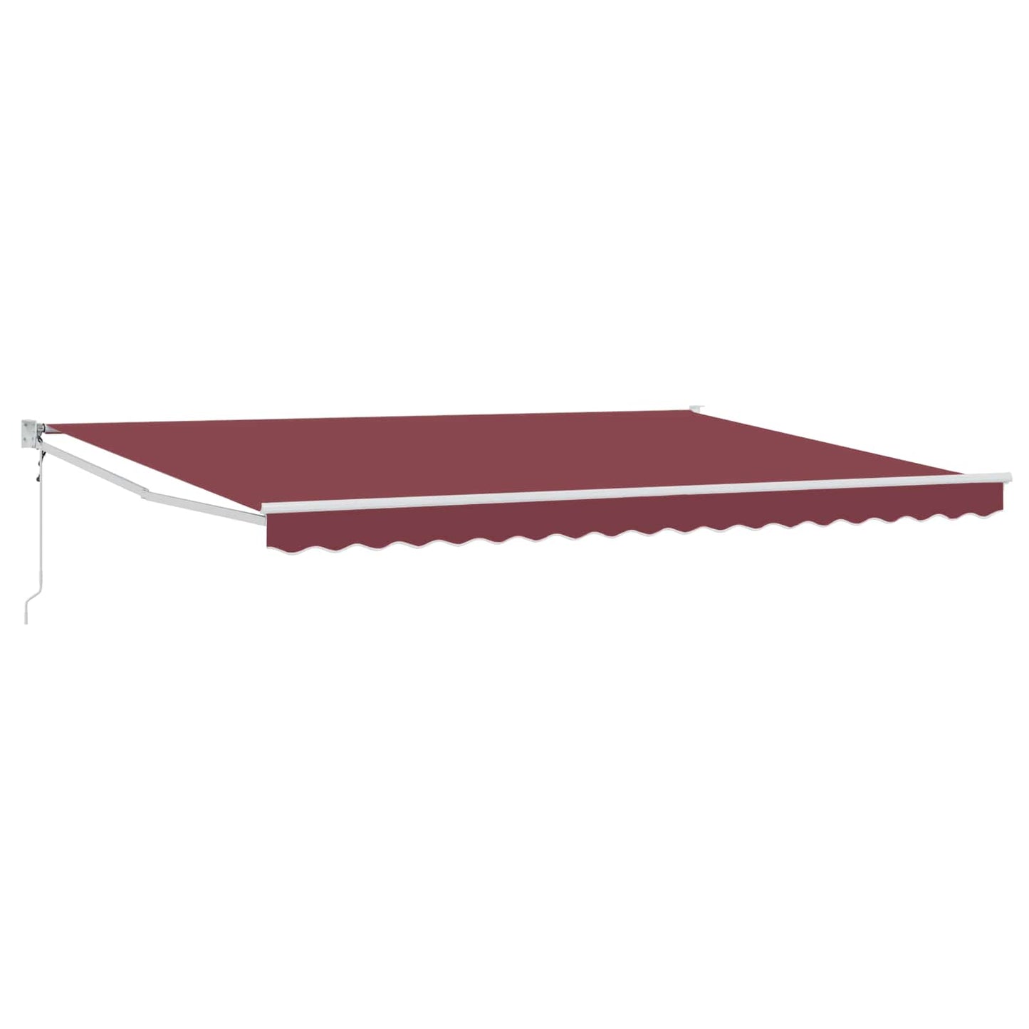 Tenda retrattile Borgogna 4 x 2 m Poliestere e Metallo | homemem39