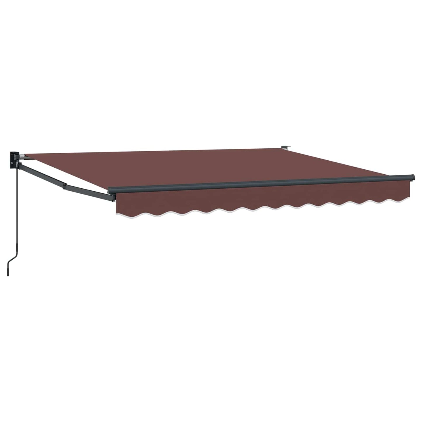 Tenda retrattile Marrone 3,5 x 2 m | homemem39