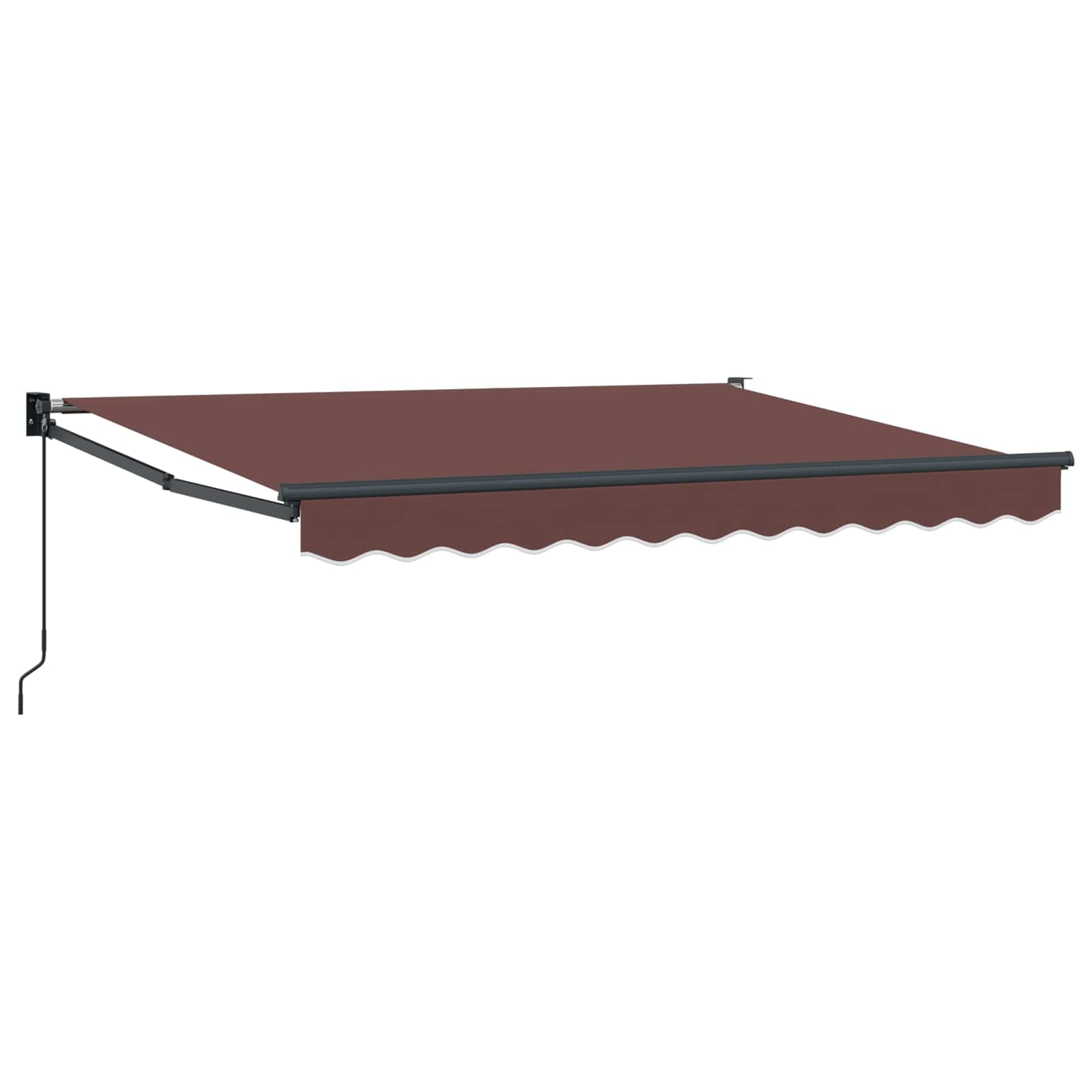 Tenda retrattile Marrone 3,5 x 2 m | homemem39