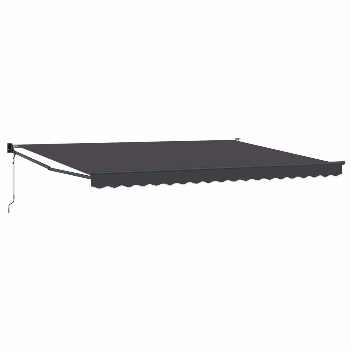 Tenda retrattile Antracite 4 x 2 m Poliestere e Metallo | homemem39