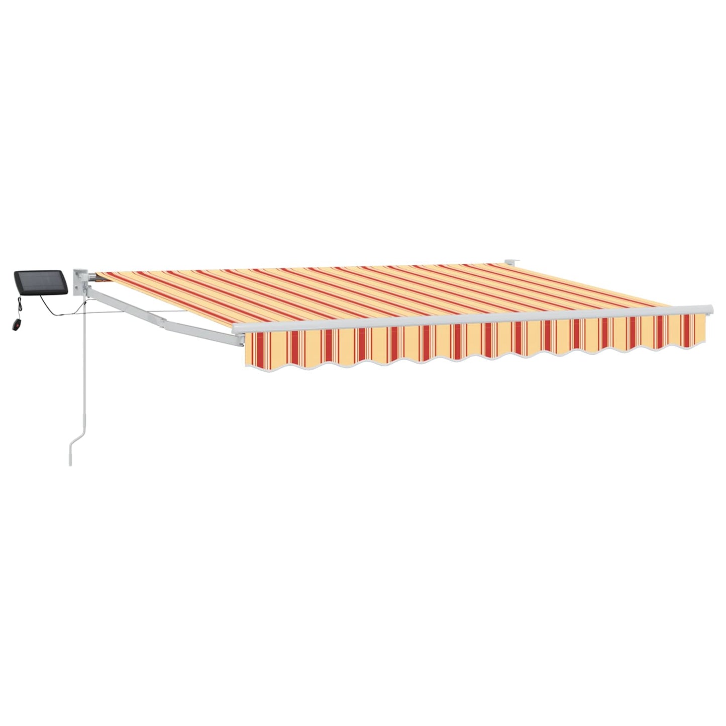 Tenda retrattile manuale con LED Multicolore 3 x 2 m | homemem39