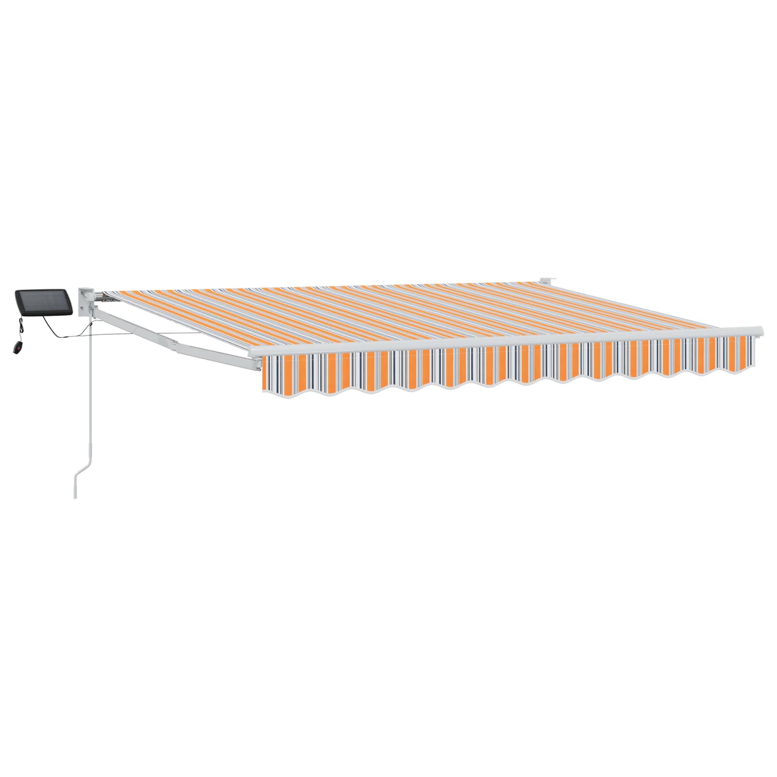 Tenda retrattile manuale con LED 3 x 2,5 m | homemem39