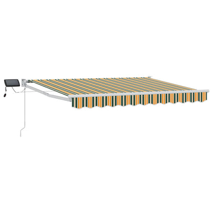 Tenda retrattile manuale con LED 3 x 2,5 m | homemem39