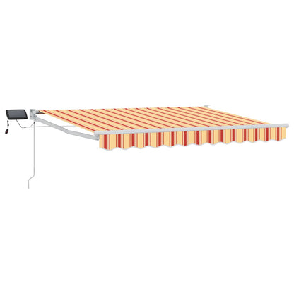 Tenda retrattile manuale con LED Multicolore 3,5 x 2,5 m | homemem39