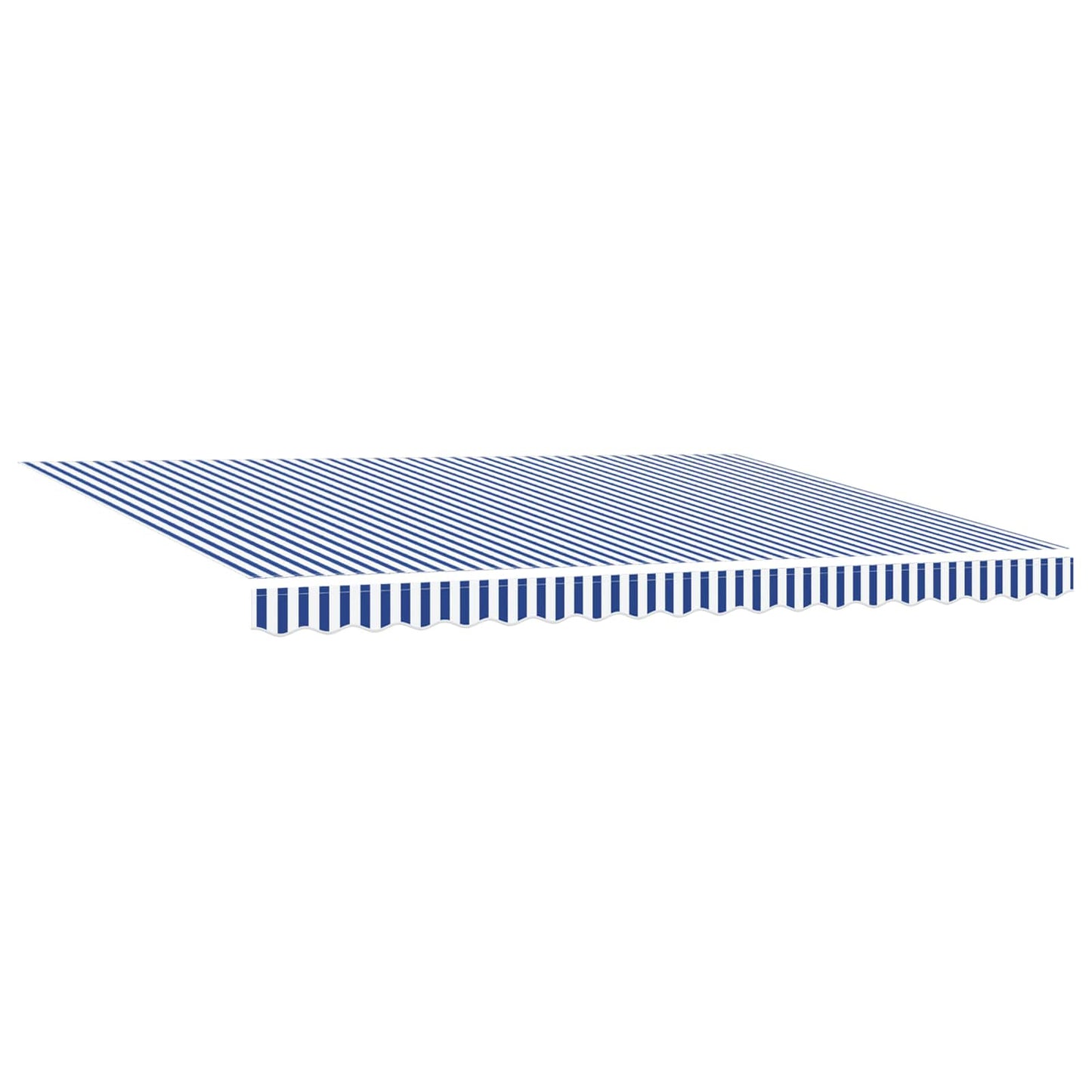 Tenda retrattile manuale con LED Blu e Bianco 5 x 3 m | homemem39