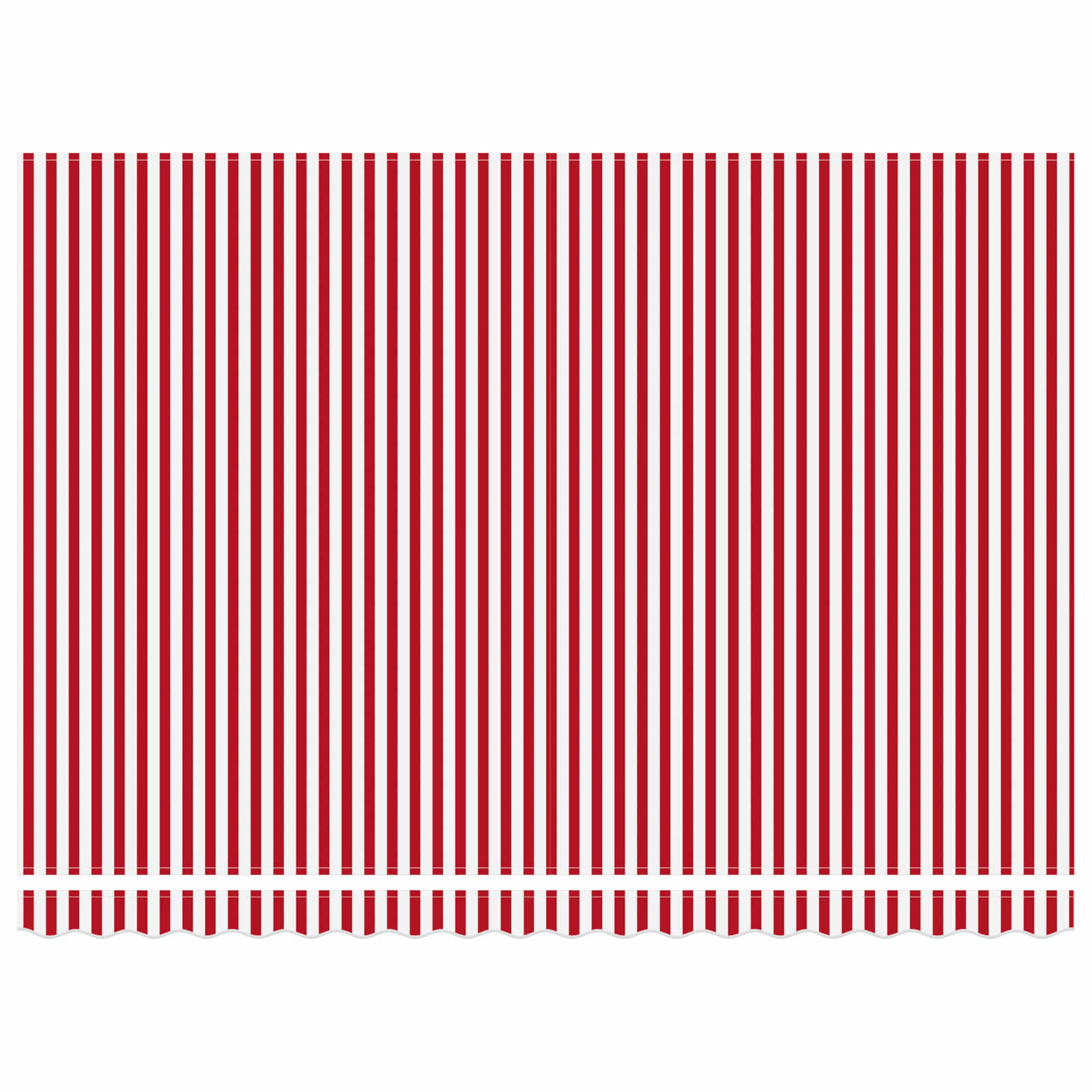 Tenda retrattile manuale con LED Rosso e Bianco 5 x 3 m | homemem39