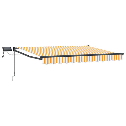 Tenda retrattile manuale con LED 2,5 x 2 m | homemem39