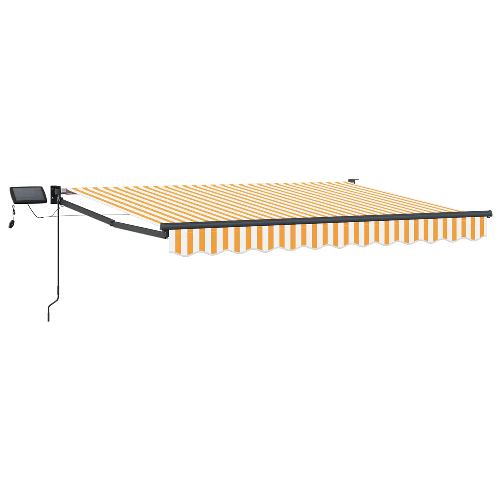 Tenda retrattile manuale con LED 3 x 2 m | homemem39